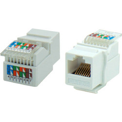 KEYSTONE JACK RJ45 UTP CAT 5e TOOLESS 180 ΛΕΥΚΟ N111-01 SUT (ΣΕΤ ΜΕ 5)