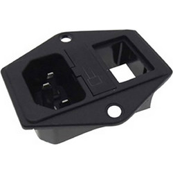 AC CONNECTOR ΑΡΣΕΝΙΚΟ ΣΑΣΙ ΒΙΔΩΤΟ 3P 10A/250V ΜΕ ΑΣΦΑΛΕΙΟΘΗΚΗ & ΥΠΟΔΟΧΗ ΔΙΑΚ. S03F11S HNO (ΣΕΤ ΜΕ 10)
