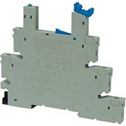 ΒΑΣΗ ΡΑΓΑΣ 1P ΓΙΑ RELAY SLIM HF41F ΓΚΡΙ 41F-1Z-C2-1 HONGFA (ΣΕΤ ΜΕ 10)