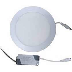 ΦΩΤΙΣΤΙΚΟ LED DOWNLIGHT ΧΩΝΕΥΤΟ ΣΤΡΟΓΓΥΛΟ Φ170 12W 800LM 4500K RLX (ΣΕΤ ΜΕ 2)