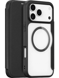 Dux Ducis Skin X Pro Wallet Σιλικόνης / Πλαστικό 0.5mm για iPhone 17 Pro Μαύρο