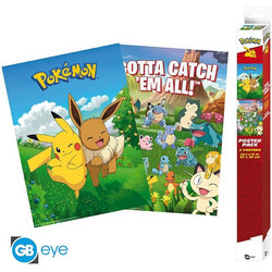 POKEMON - Decorations - Set 2 posters '52x38'