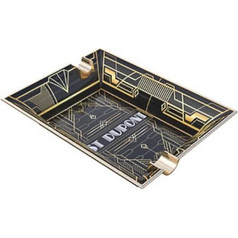 S.T. Dupont Art Deco μεγάλο Σταχτοδοχείο από πορσελάνη Ashtrays, Porcelain, 006409