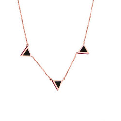Very Gavello Γυναικείο Κολιέ από Ροζ Χρυσό 9Κ VCTTR-3X-R1