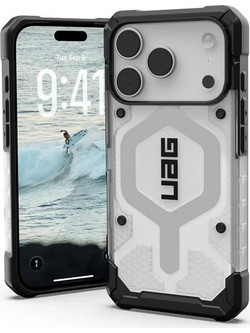 UAG Θήκη Pathfinder Clear MagSafe iPhone 17 Pro Ice / Silver
