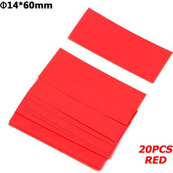 Σετ Θερμοσυστελλόμενα Μακαρόνια Φ14*60mm 20τμχ W15140-14 Κόκκινα
