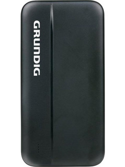 Grundig Powerbank Μπαταρία Φορτιστής κινητών και Τάμπλετ USB, 10000mAh σε Μαύρο Χρώμα, 57236 - Grundig