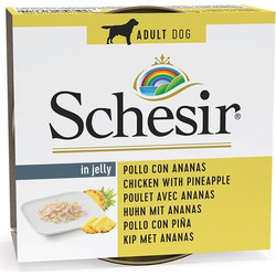 Schesir Nature for Dog Chicken Fillet & Pineapple 150gr