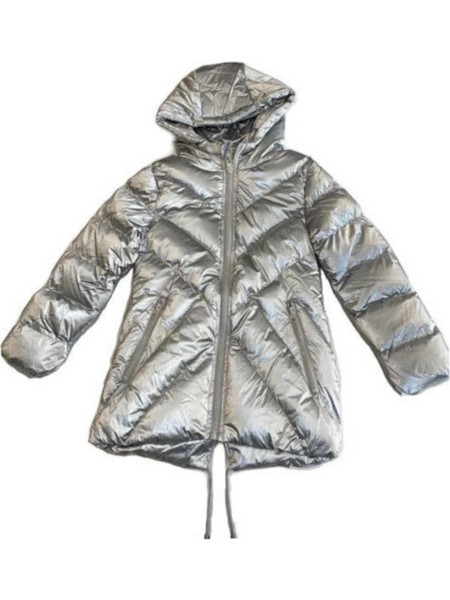Joyce Zipper Hoodie Jacket 204317 Silver