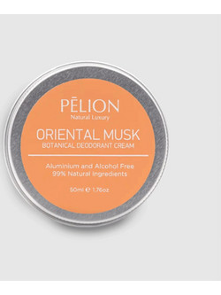 Pelion Oriental Musk Botanical Φυσικό Αποσμητικό σε Κρέμα 24h Χωρίς Αλουμίνιο 50ml