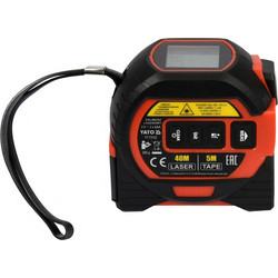 Μετροταινία ψηφιακή με lazer 5mx19mm