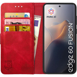 Rosso Motorola Edge 60 Fusion Element Wallet Θήκη Red
