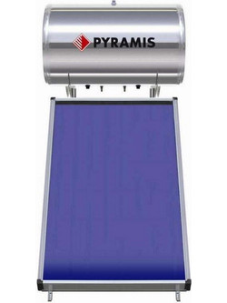 Pyramis Ηλιακός Θερμοσίφωνας 120lt 2m² Τριπλής Ενέργειας