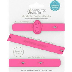 Matchstick Monkey Κορδέλα Πιπίλας Pink