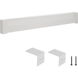 VEVOR Κάλυμμα Θερμαντήρα Βάσης 5 ft/1526 mm για Αντικατάσταση - Λευκό, Ανθεκτικό Ατσάλι DBJRQGTHJBAS5QVLW001V0