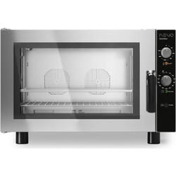 MODULAR GEU 411 ΗΛΕΚΤΡΙΚΟΣ ΚΥΚΛΟΘΕΡΜΙΚΟΣ ΦΟΥΡΝΟΣ ΜΕ ΥΓΡΑΣΙΑ 2 ΑΝΕΜΙΣΤΗΡΕΣ ΧΩΡΗΤΙΚΟΤΗΤΑ 4*GN1/1 ΥΨΟΣ ΛΑΜΑΡΙΝΑΣ 7CM