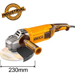 Ingco AG24008E Γωνιακός Τροχός Ρεύματος 2400W 230mm με Ρύθμιση Στροφών