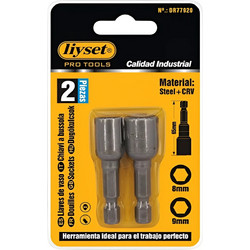 Liyset Καρυδάκια Μύτες Άλλεν Σετ 2 Τεμαχίων 8/9mm - 77920