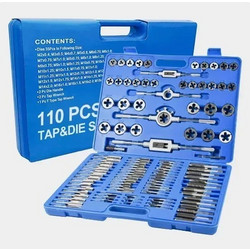 110 Εργαλεία Σπειρώματος - Tap And Die Set Μπλε