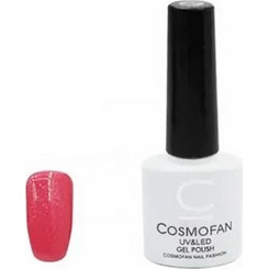 Cosmofan Gel Polish 142 Glitter Ημιμόνιμο Βερνίκι Νυχιών 7.5ml