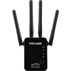 Pix-Link LV-WR16 Wi-Fi Extender Single Band (2.4GHz) 100Mbps