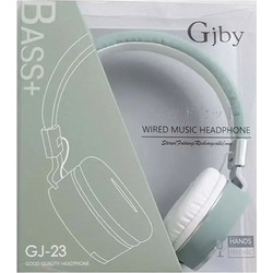 GJBY GJ-23 Pastel Ενσύρματα Ακουστικά On Ear Πράσινα