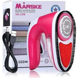 Marske Αποχνουδωτής Ρούχων Ηλεκτρικός MS-2298 Pink