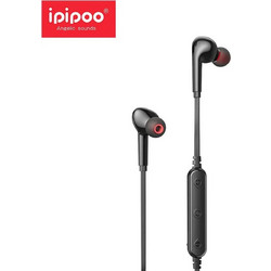 Ipipoo AP-7 Ακουστικά Bluetooth In Ear Ανθεκτικά στο Νερό Black