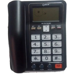 Cask KX-T0178LMID Ενσύρματο Τηλέφωνο Μαύρο