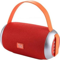 T&G TG-112 Ηχείο Bluetooth 10W με Ραδιόφωνο Κόκκινο