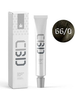CBD 3D Professional Hair Color 66/0 Έντονο Ξανθό Μόνιμη Βαφή Μαλλιών 90ml
