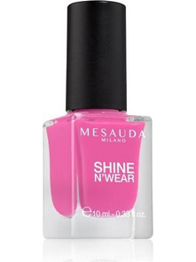 Mesauda Shine N'Wear Passion Rose Gloss Βερνίκι Νυχιών Μακράς Διαρκείας Quick Dry 10ml