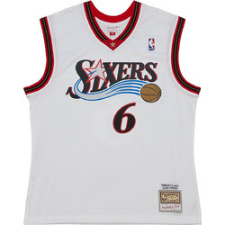 Mitchell & Ness Allen Iverson Philadelphia 76ers 2002 Φανέλα Μπάσκετ ΝΒΑ SMJY5301-P7602AIVWHIT