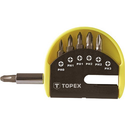 TOPEX Σετ Μύτες Philips 7Τ σε Θήκη 39D350