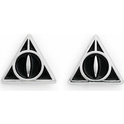 The Carat Shop Harry Potter: Deathly Hallows Black Stud Earrings WES0054