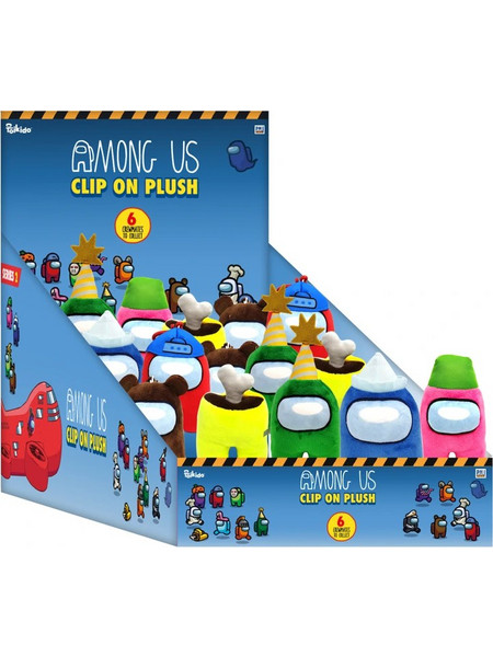 Clip-On Plush: Among Us Characters 13cm (S2) AU7204