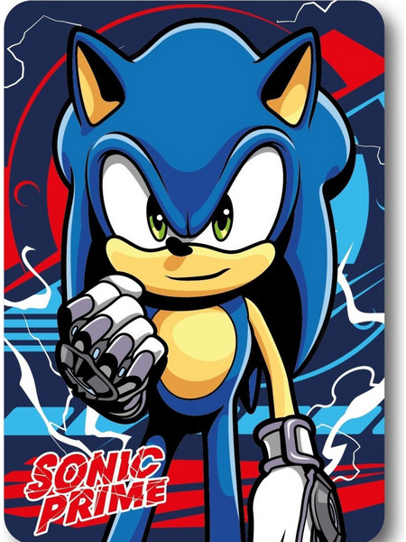 Sonic the Hedgehog Energy Throw fleece blanket 100x140cm