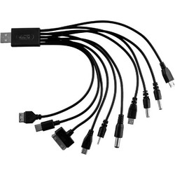 VOLTE-TEL USB-A ΦΟΡΤΙΣΤΗΣ ΜΕ 10 ΚΟΝΕΚΤΟΡΕΣ 4.8V/ 300mA VTU11