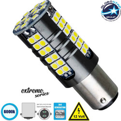 Globostar P21/5W Extreme Series LED Ψυχρό Λευκό 12V 15W 1τμχ