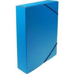 Κουτί Με Λάστιχο χάρτινο colors 33,5 χ 25 χ 5εκ Next Γαλάζιο 03391-03