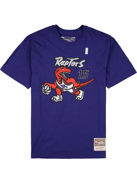 Mitchell & Ness NBA NN Tee Raptors Carter 15 (BMTRINTL1074-TRAVCPURP)