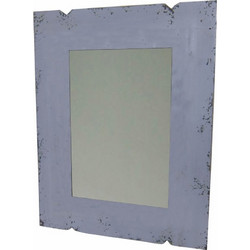 ΚΑΘΡΕΦΤΗΣ ΞΥΛΙΝΟΣ ΜΠΛΕ ΑΝΤΙΚΕ 70Χ55cm 161055