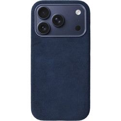Θήκη iPhone 17 Pro Rosso Avanti Back Cover από Premium Alcantara με MagSafe - Blue (8719246549434)