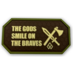 Σήμα The Gods Smile on the Braves Καουτσούκ Survivors - Καφέ Σκούρο