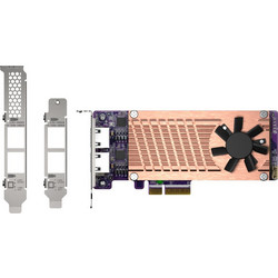 Qnap QM2-2P2G2T Ενσύρματη Κάρτα Δικτύου 2.5Gbps PCI-E