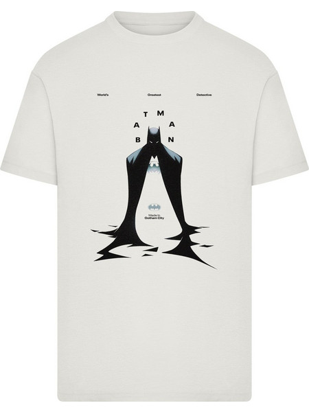 Batman made in Gotham City Tee lightasphalt