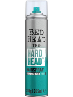 Tigi Bed Head Hard Head Extreme Hold Λακ Μαλλιών για Λάμψη Πολύ Δυνατό Κράτημα 385ml