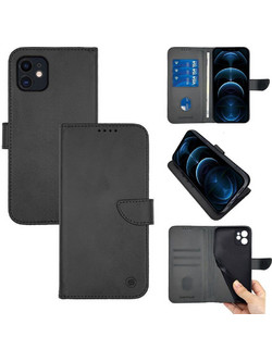 Sonique Urban Wallet Θήκη Πορτοφόλι Black (iPhone 11)