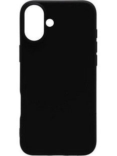 Θήκη Soft TPU inos Apple iPhone 16 5G S-Cover Μαύρο N66030