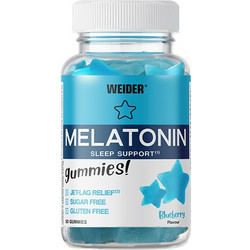 Weider Melatonin Up Blueberry 60 Ζελεδάκια
